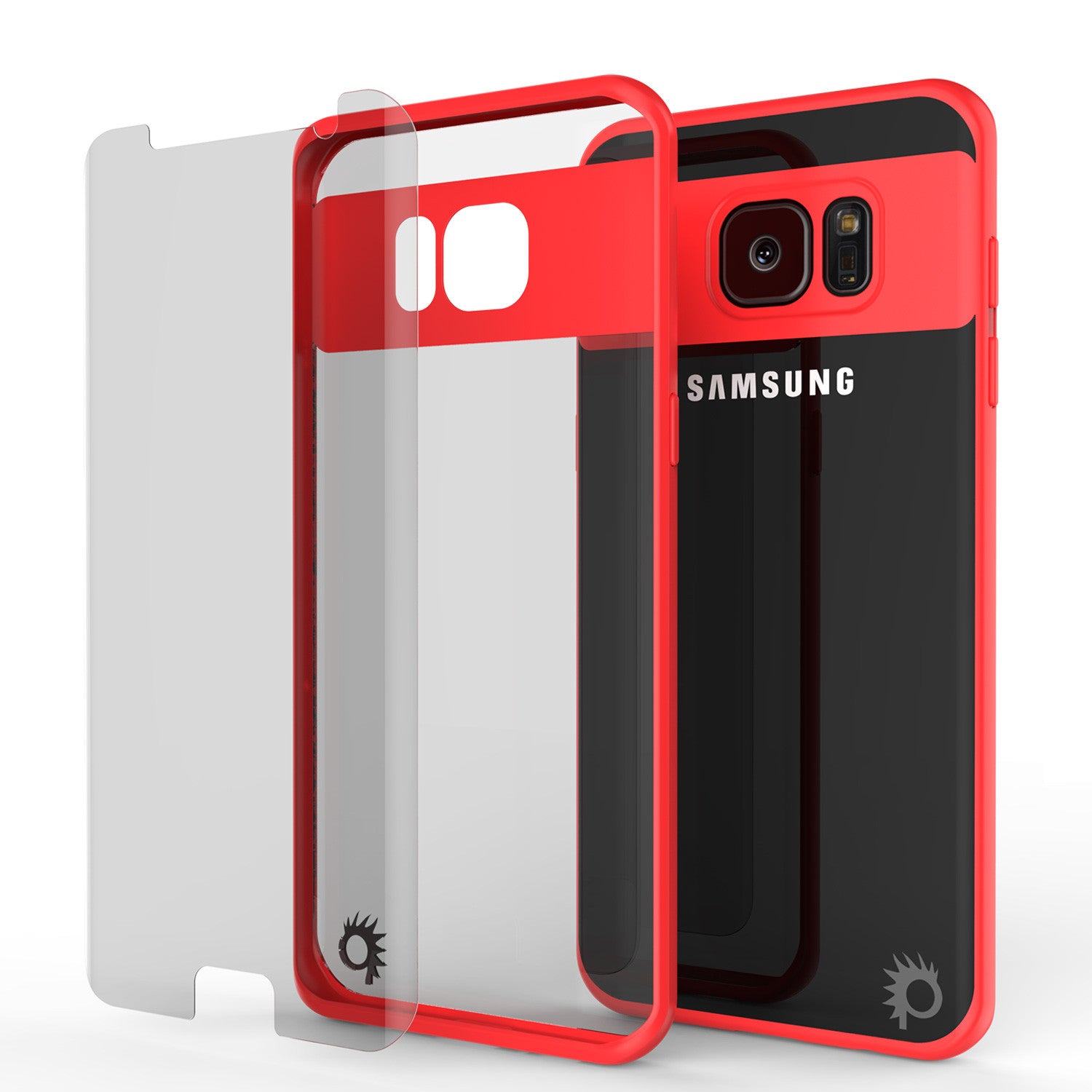 Versterken Melodrama Gezamenlijk Galaxy S7 Edge Case [MASK Series] [RED] Full Body Hybrid Dual Layer TP –  punkcase