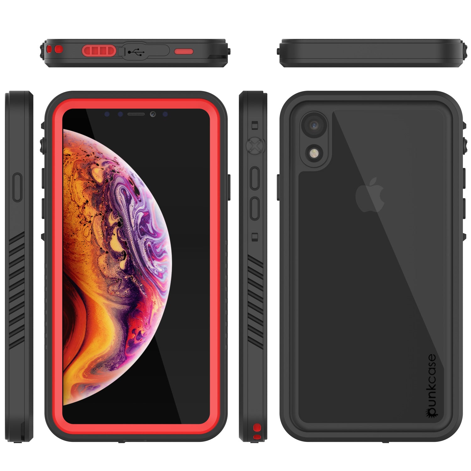 iPhone XR Waterproof Case, Punkcase [Extreme Series] Armor Cover W/ Bu ...