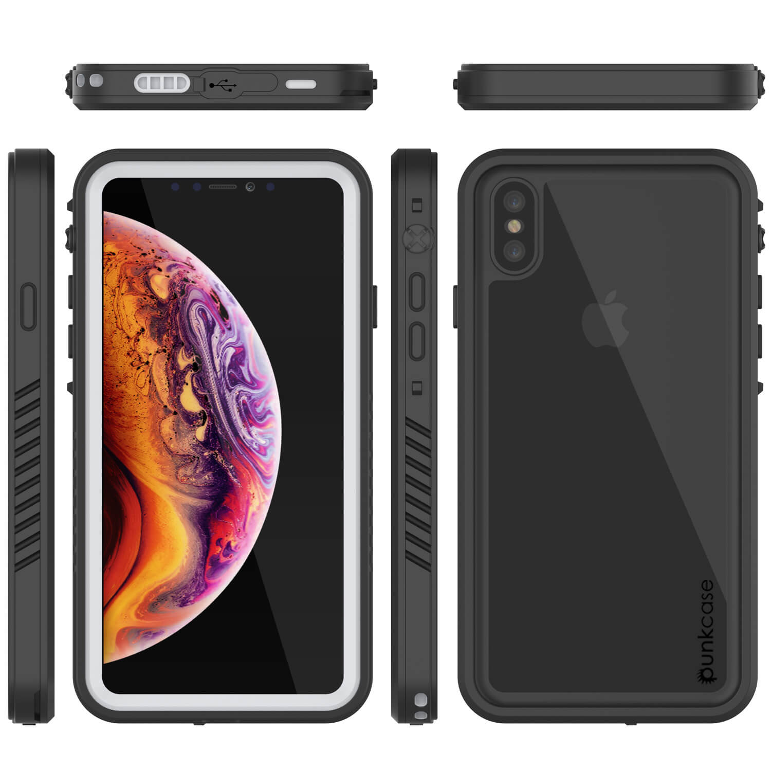 iPhone XS Waterproof Case, Punkcase [Extreme Series] Armor Cover W/ Bu ...