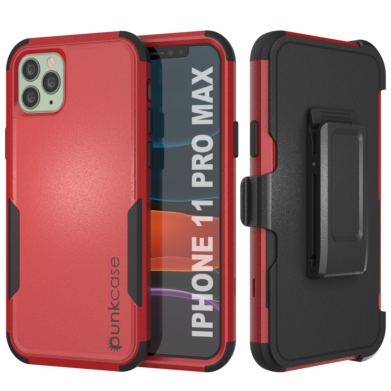 Punkcase For Iphone 11 Pro Max Belt Clip Multilayer Holster Case Patr