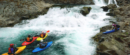 whitewater kayaking