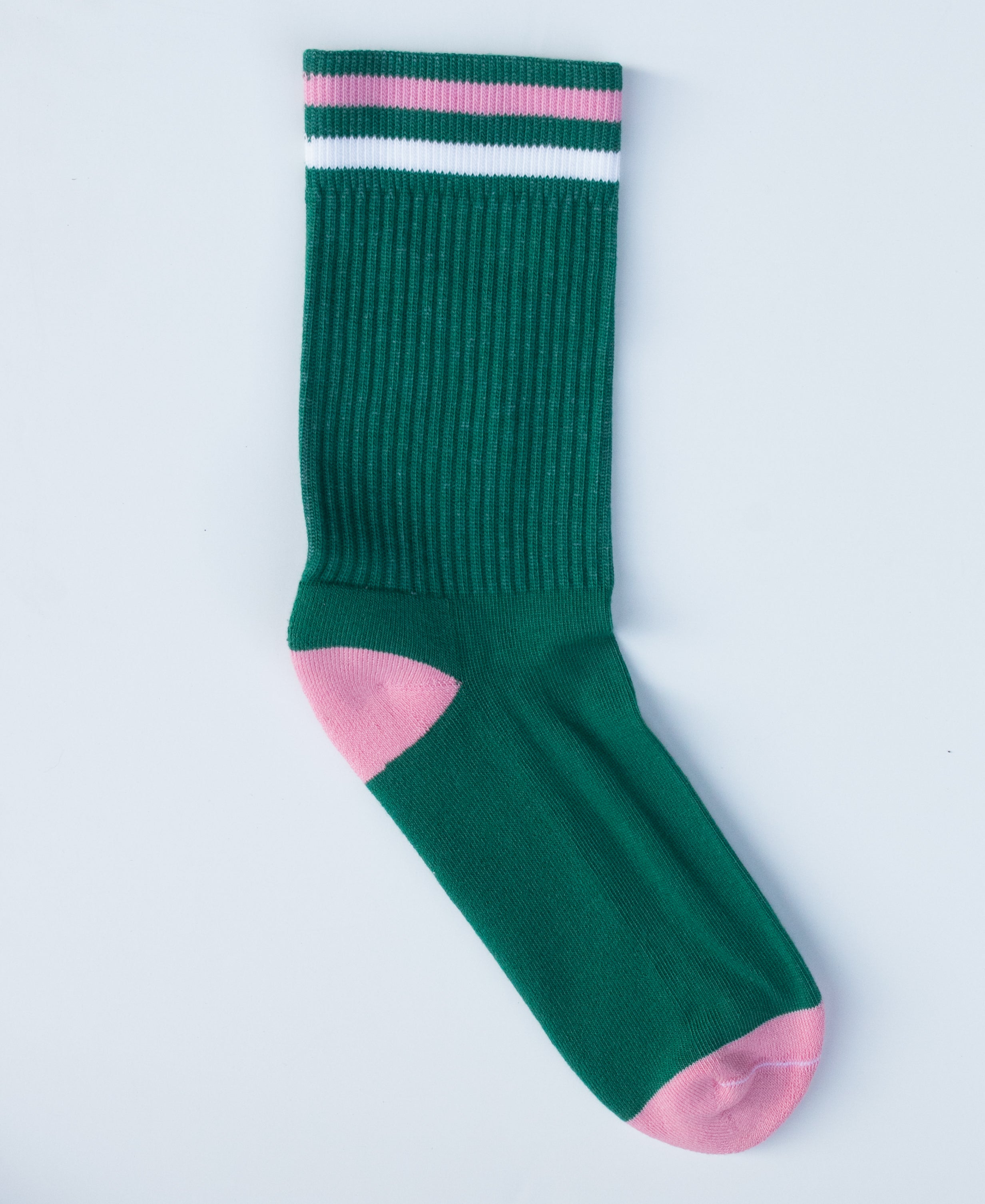 athletic pink socks