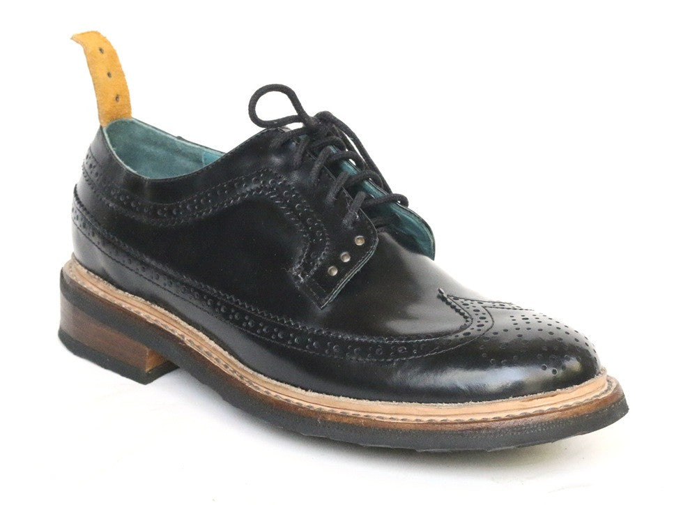 womens leather brogue shoes