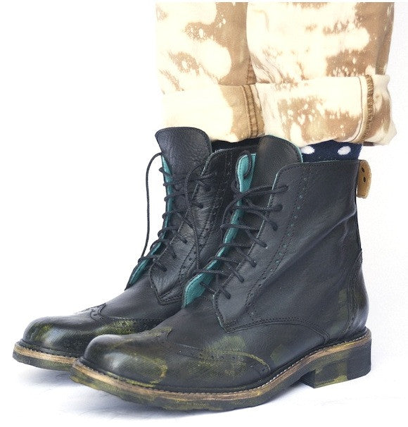 steel tip boots