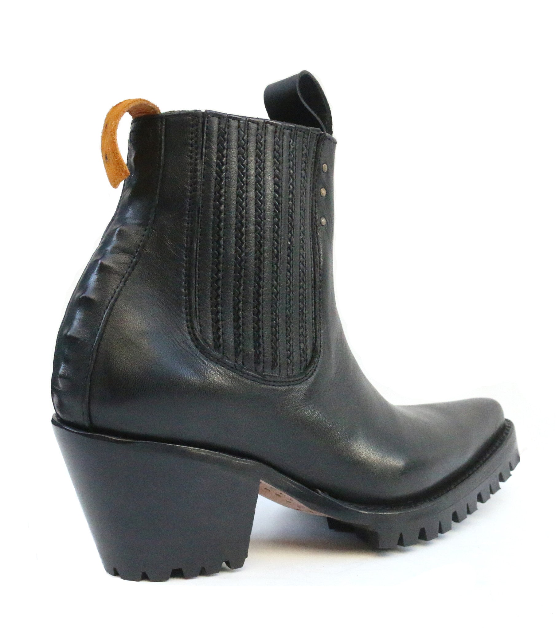 impulse harbor black chelsea boot