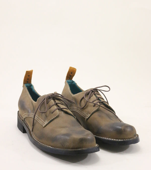 signal tie shoe tan distressed sz 9 - pskaufmanfootwear