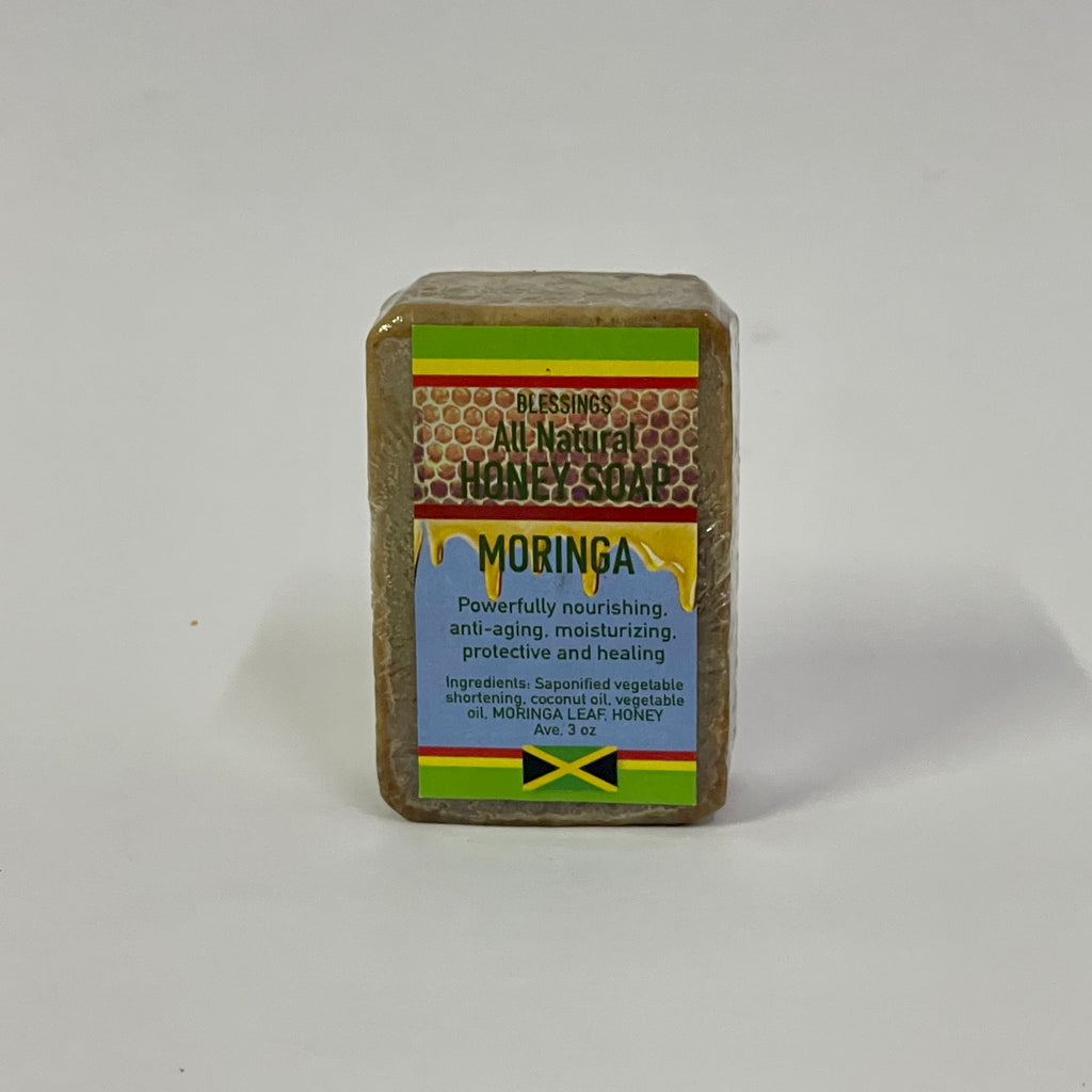 All Natural Honey Soap - Moringa - JCPMart