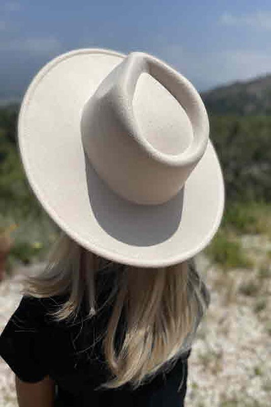 KIDS WIDE BRIM DANDY PANAMA HAT