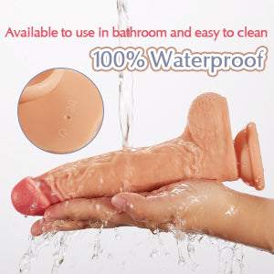 waterproof and easy clean dildo