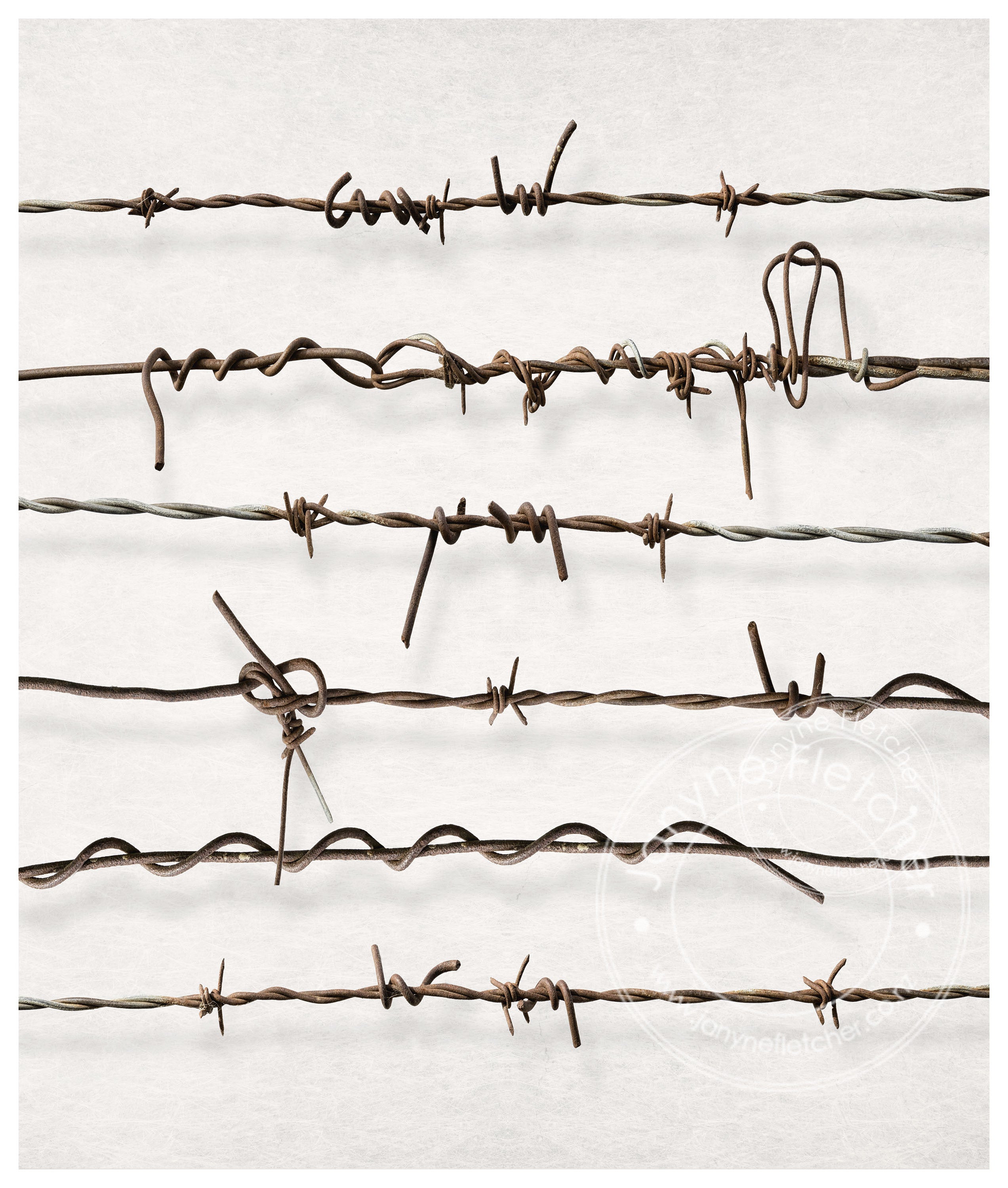 joining barbed wire