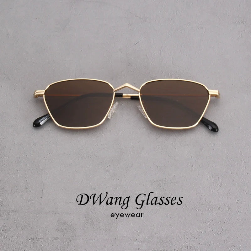 Retro Metal Sunglasses - Image 1