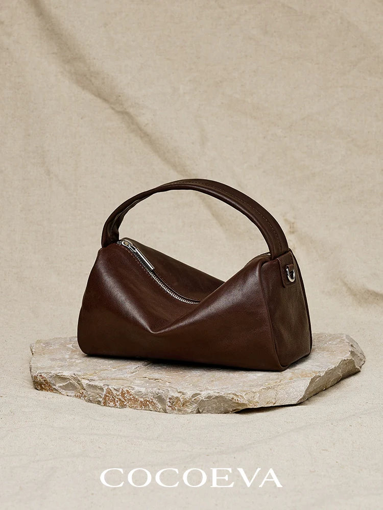 Sheepskin Pillow Shoulder Bag - Image 1