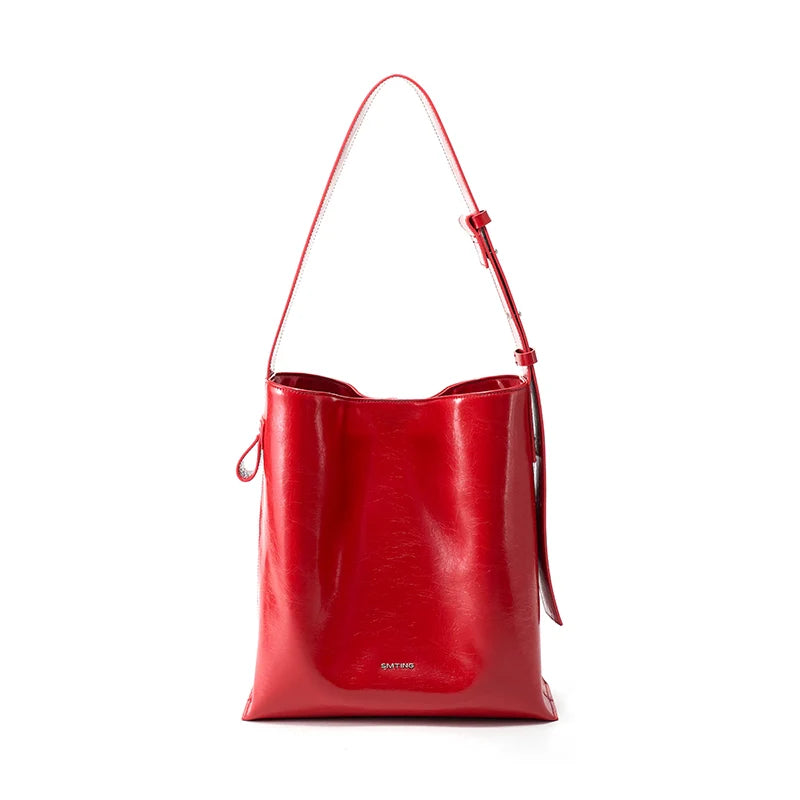 Sui Sui Nian Nian Red Bucket Bag - Image 1
