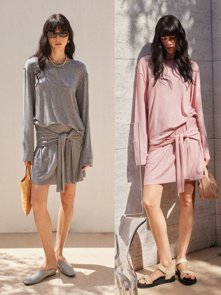 Soft Lyocell Wool Knit Set - Image 1