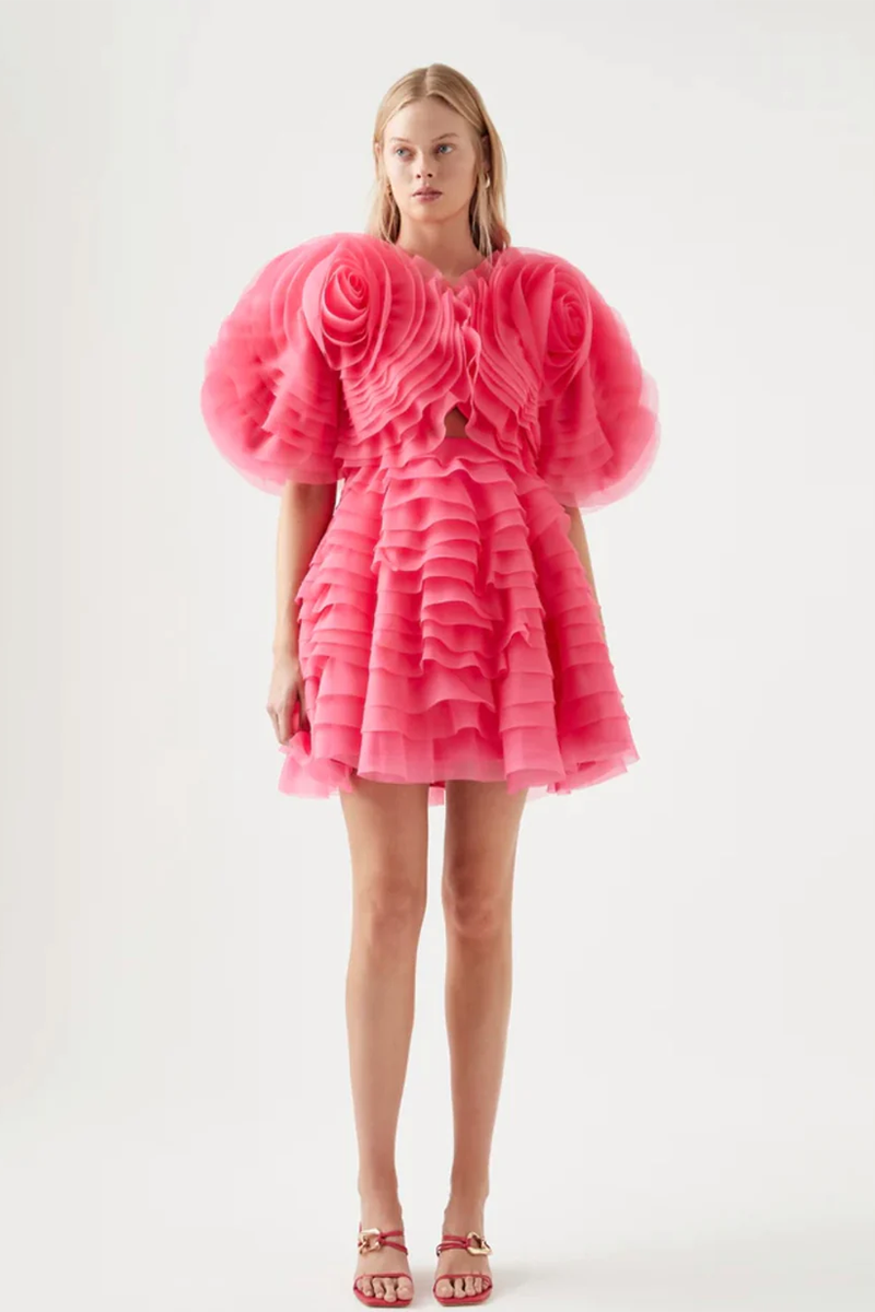 Aje - Amour Ruffle Dress | All The Dresses