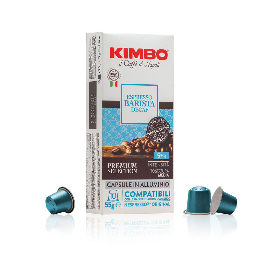 Tazzine - Set di 6 tazzine da caffè con piatto in vetro – Kimbo