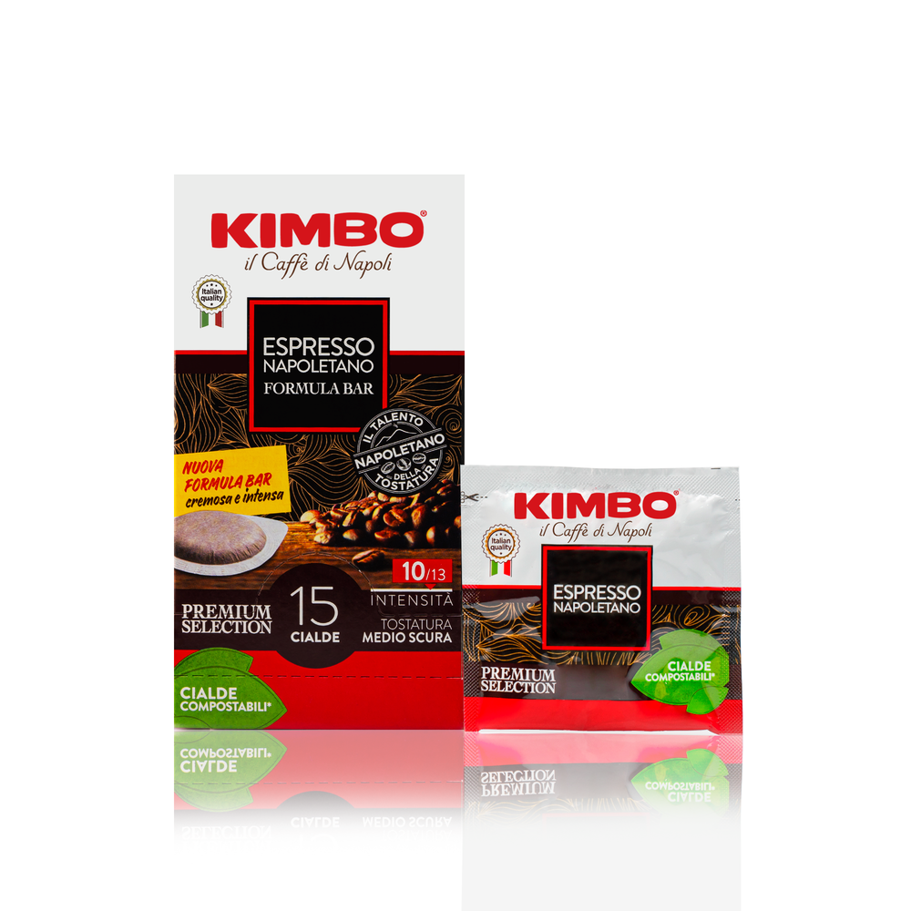 KIMBO METAL MACCHINA CAFFE' AVORIO CON CIALDE - MD WebStore