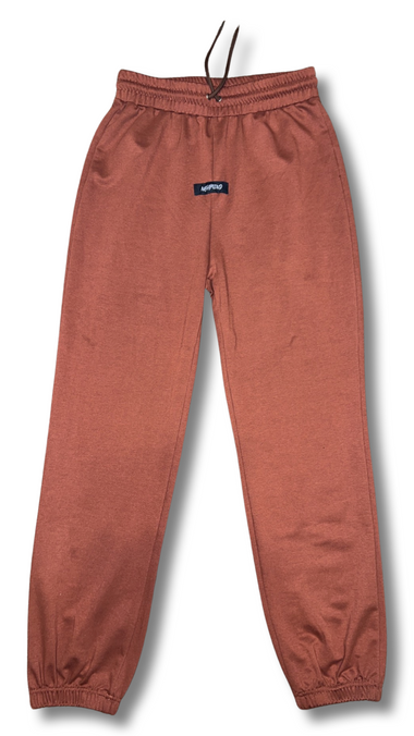 Szn1) (rich brown) lounge label women's joggers (small women & youth) –  NVM/Nevamind