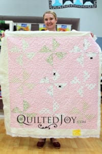 Polka Dot Chair baby quilt