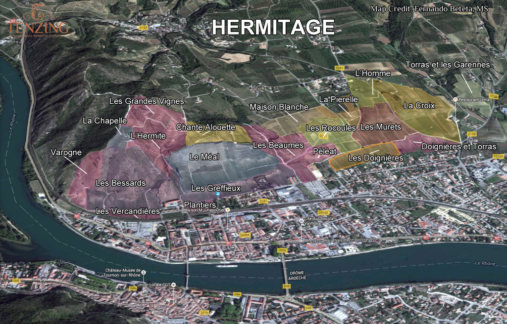 HERMITAGE HILL DETAIL MAP