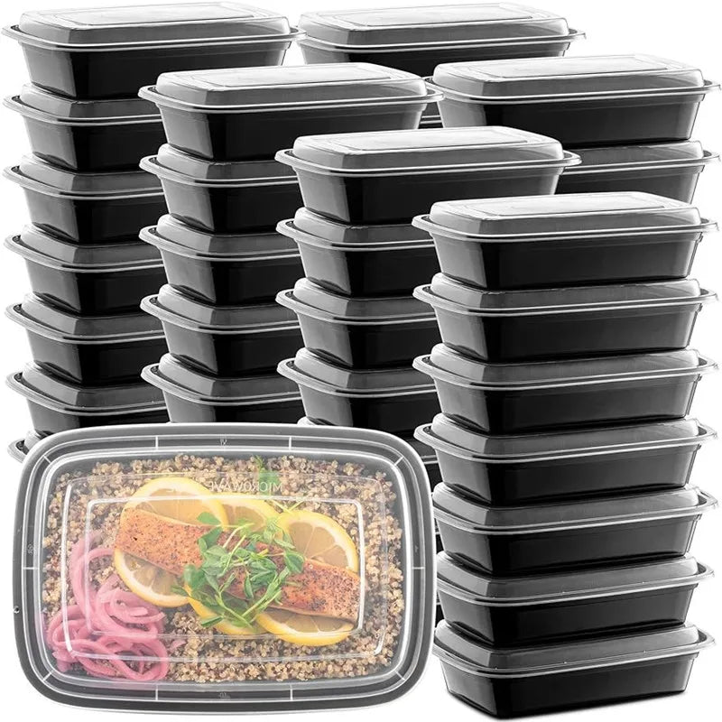5-Pack Meal Prep Containers with Lids