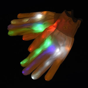 LED Luminous Gloves for Halloween ( 1pc ) - Browse Get