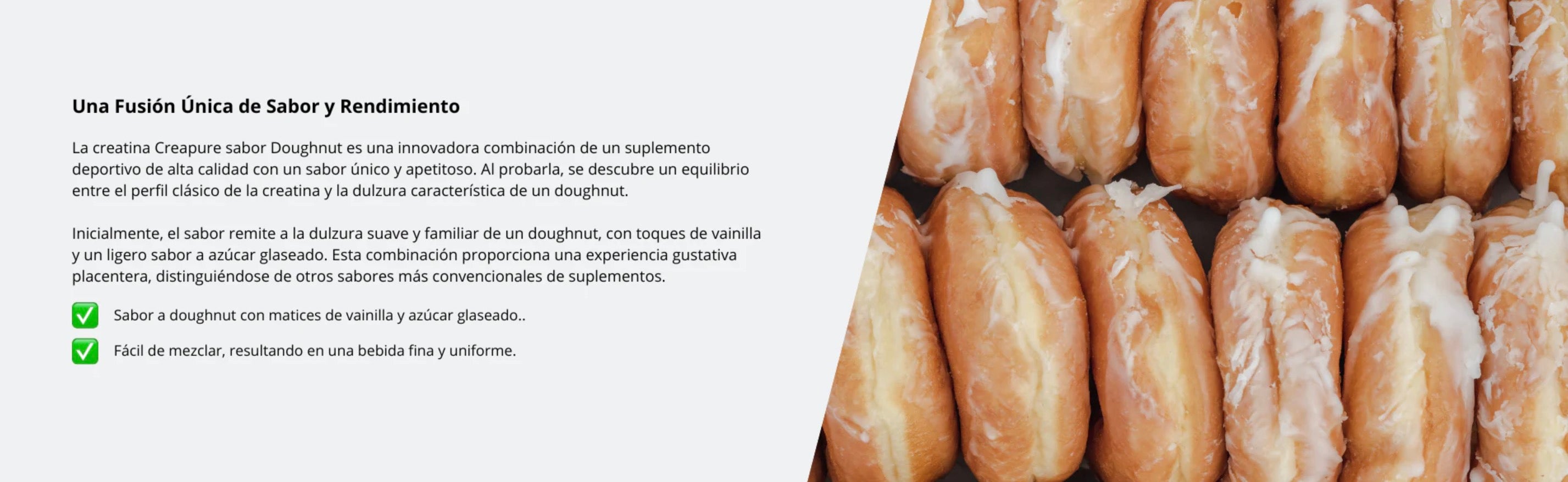 Creatina creapure protella doughnut banner 2