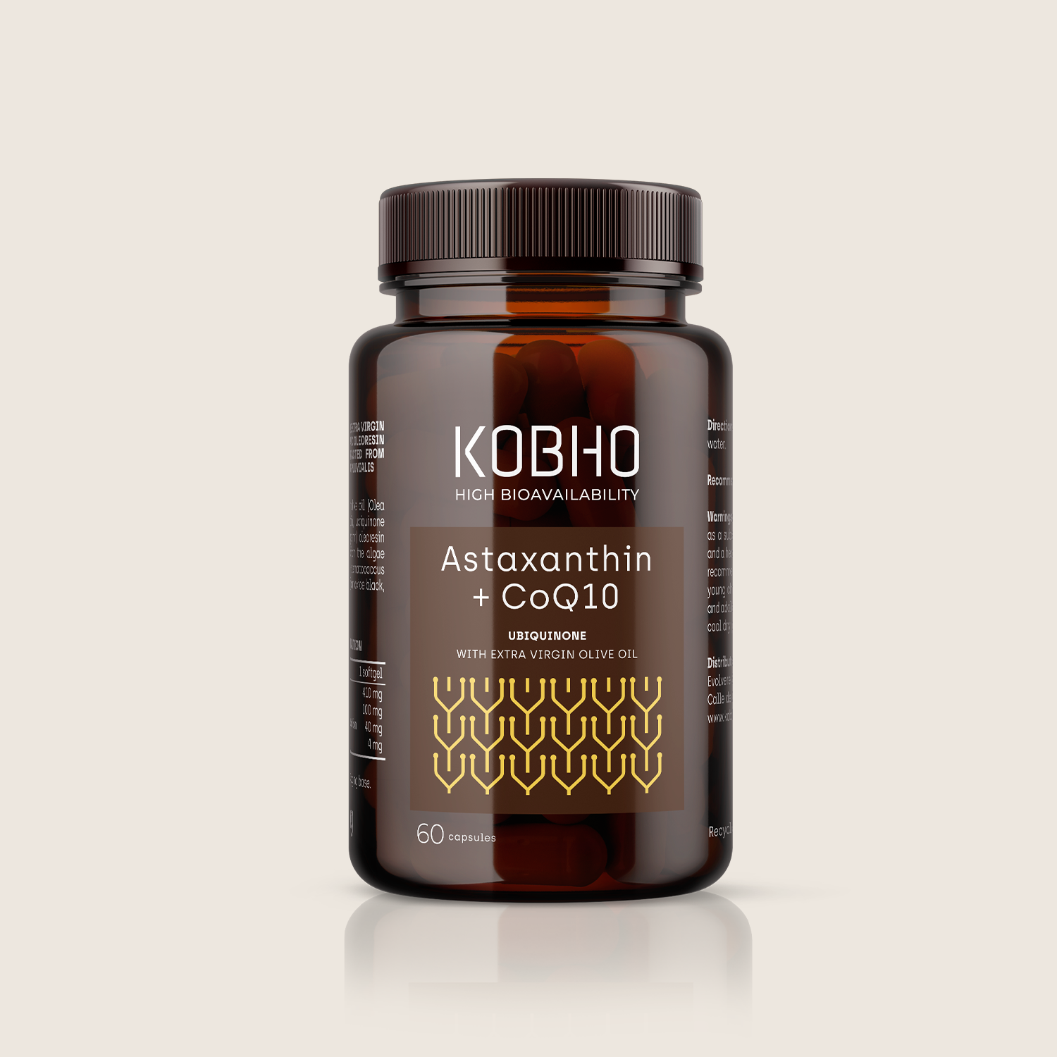 Astaxanthin + CoQ10 - Kobho Labs product image