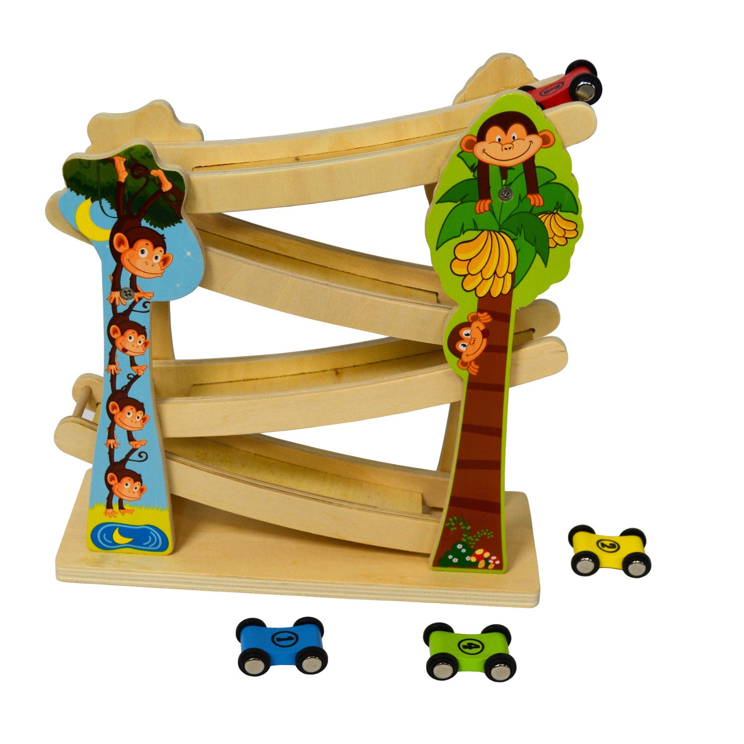 toy car race ramp