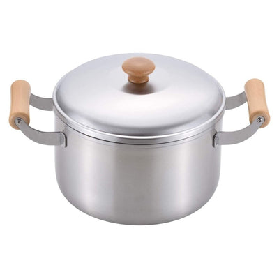 Chitose Stainless Steel Small Stock Pot (IH Compatible) 6-quart/5L