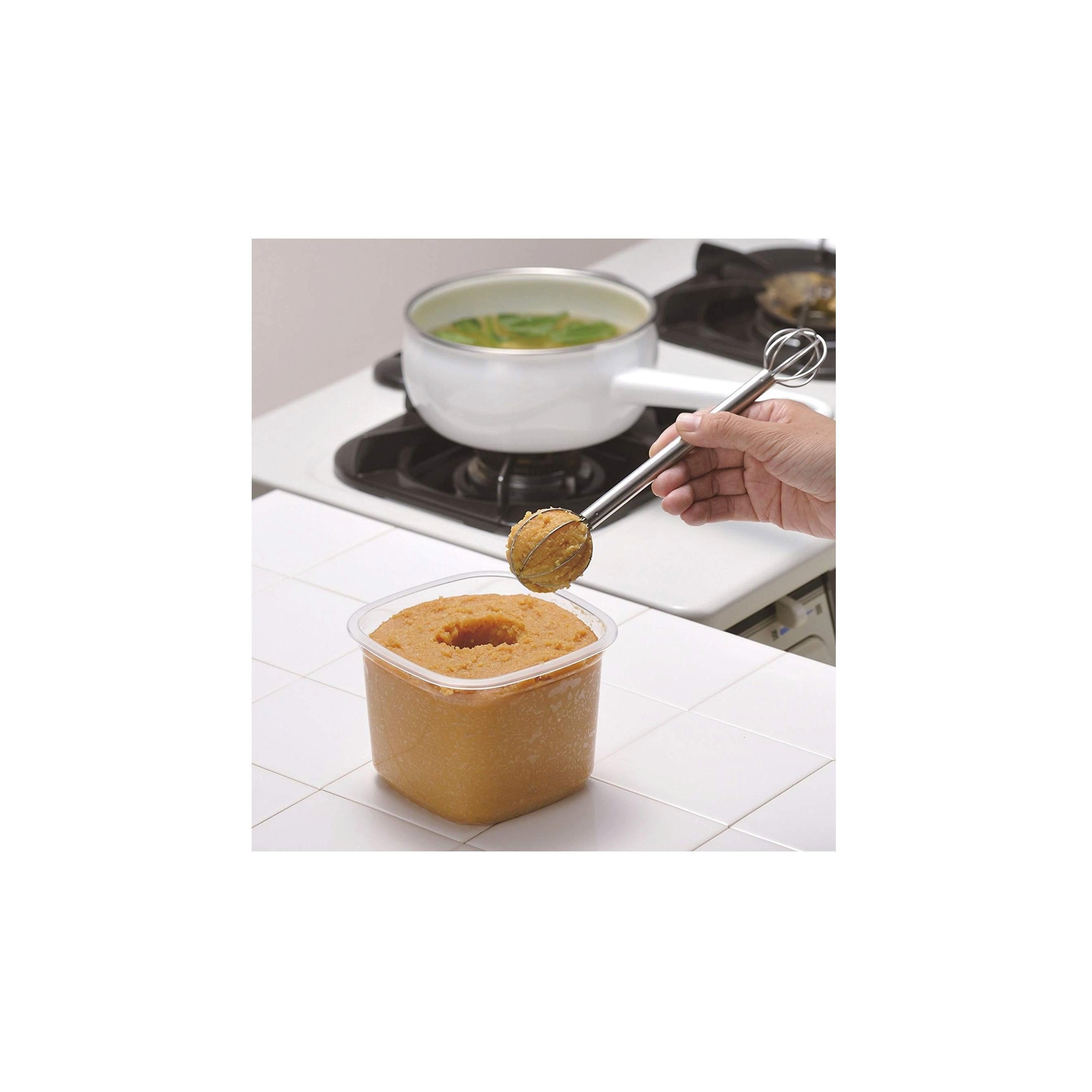 Shimomura Stainless Steel Miso Soup Strainer 29343 – Japanese Taste