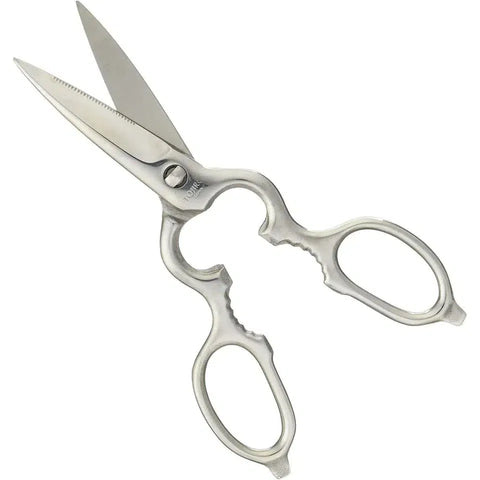 Kiyotsuna Chef Kitchen Mirror ALL Stainless Forged Food Scissors 200mm –  YuiSenri