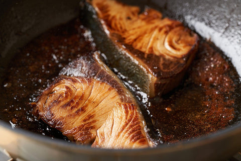 Using tamari to make teriyaki