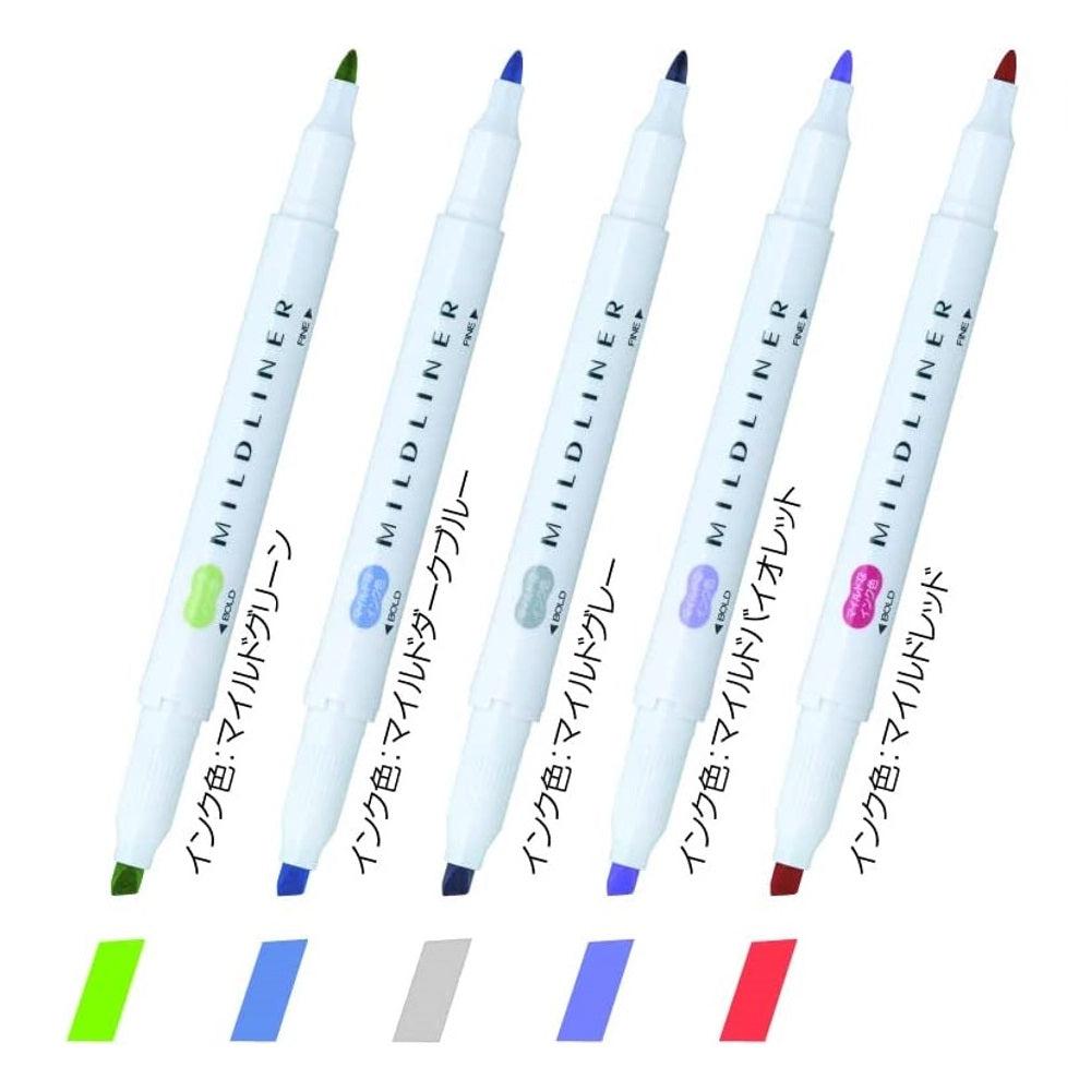 Zebra Highlighter Wkt7 3/5 Marker Set Color Double-headed Student And  Office Marked With Colored Markers - Paint Markers - AliExpress