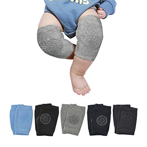 Baby Non Slip Grip Socks Toddler Knee High Anti Skid Crew Slipper Craw