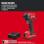 Graphic of CRAFTSMAN Drills: Impact Driver highlighting product features