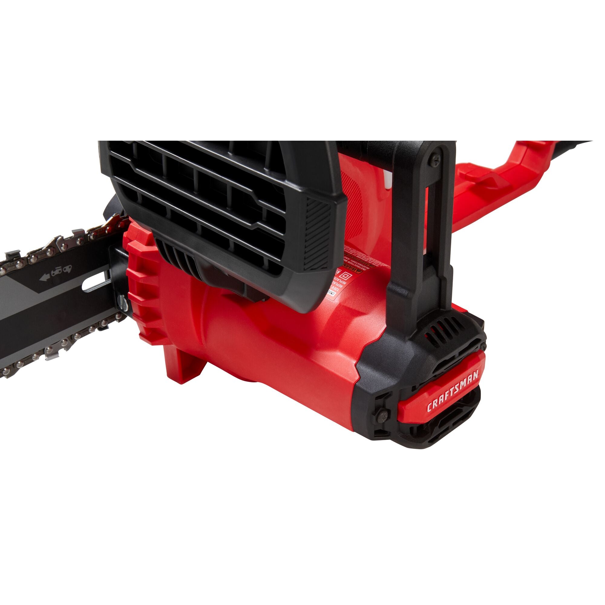 View of CRAFTSMAN Chain Saws highlighting product features