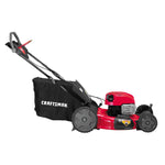 Profile of 21 inch 163 c c r w d self propelled mower.