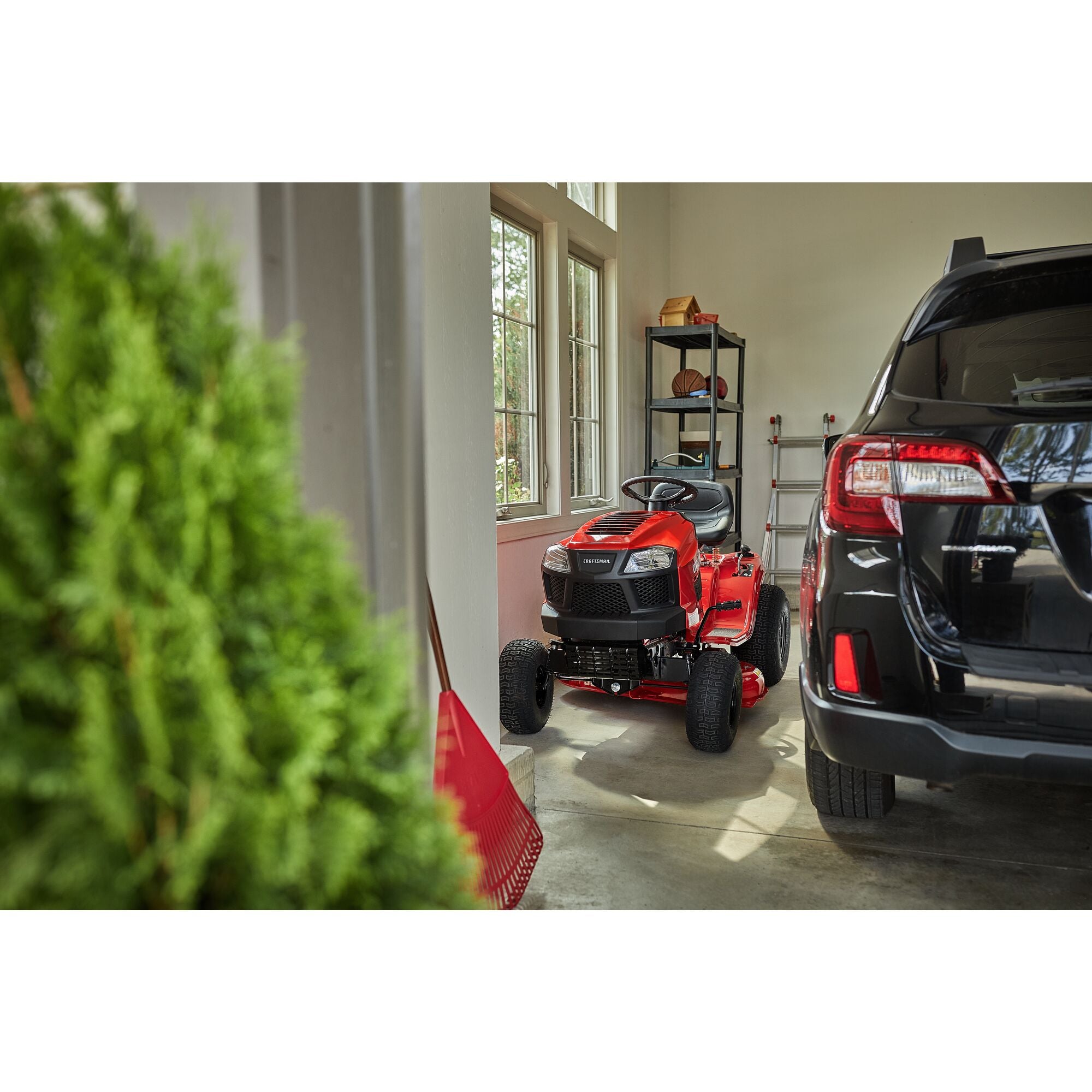 View of CRAFTSMAN Riding Mowers in environment