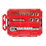 View of CRAFTSMAN Sockets: Set on white background