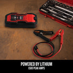 1500A 12V Lithium Jump Starter and Portable Power Pack lithium graphic