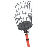 Shaped prongs to easily pluck fruit feature of a fruit harvester.