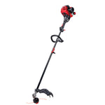 2 Cycle 17 inch straight shaft gas weedwacker trimmer.