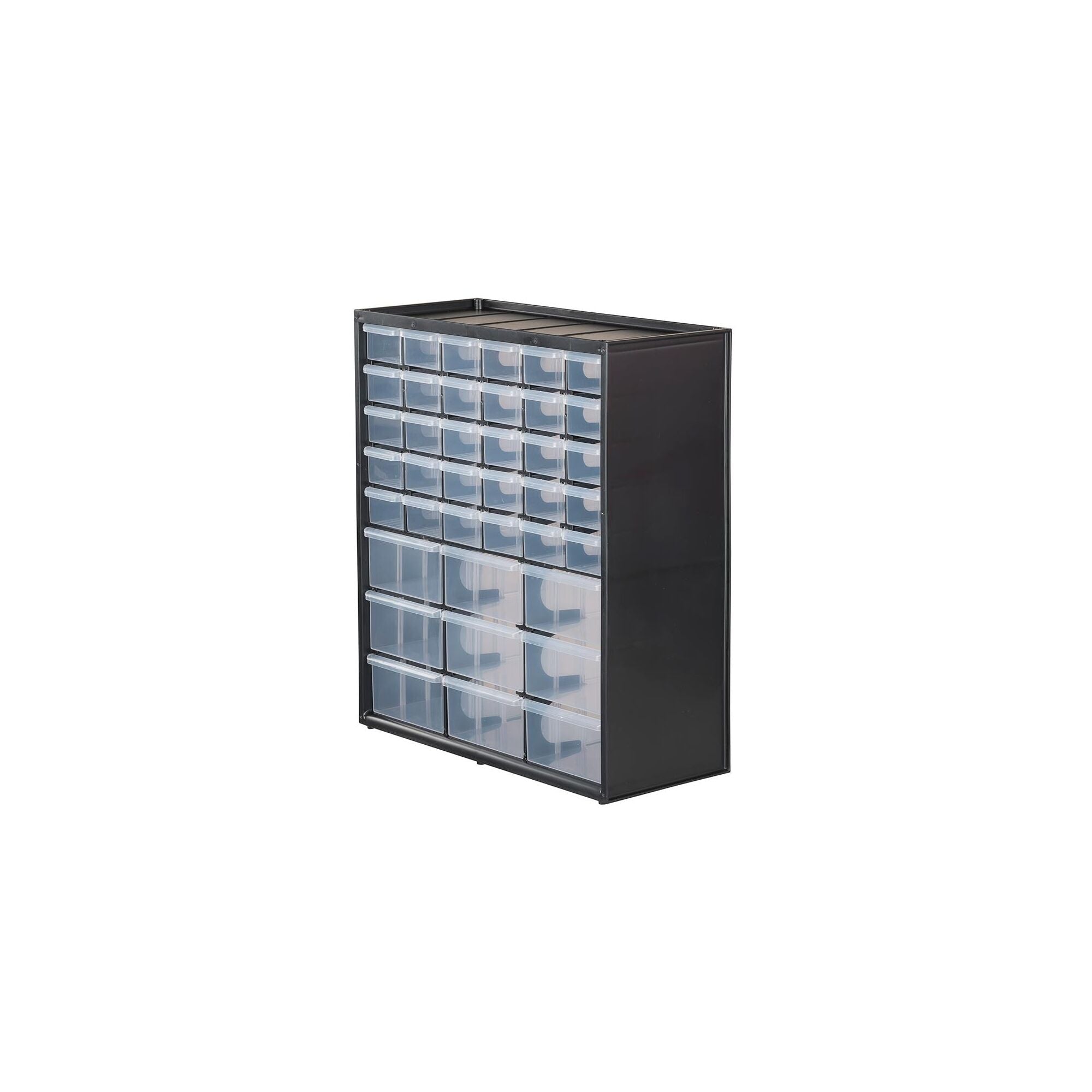 black and clear CRAFTSMAN Small Parts Organizer