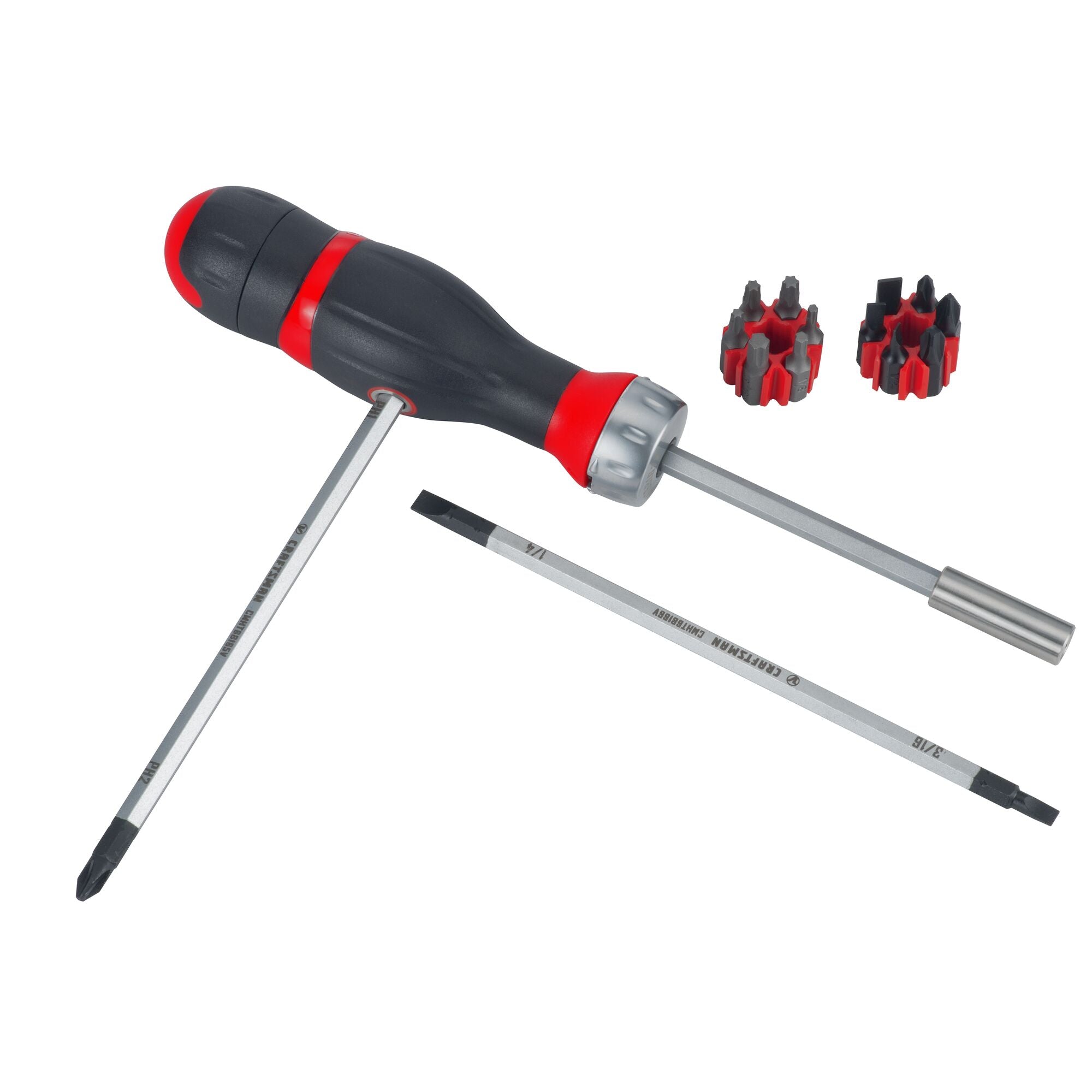 View of CRAFTSMAN Screwdrivers highlighting product features