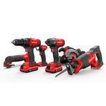 View of CRAFTSMAN Combo Kits: Power Tools and additional tools in the kit