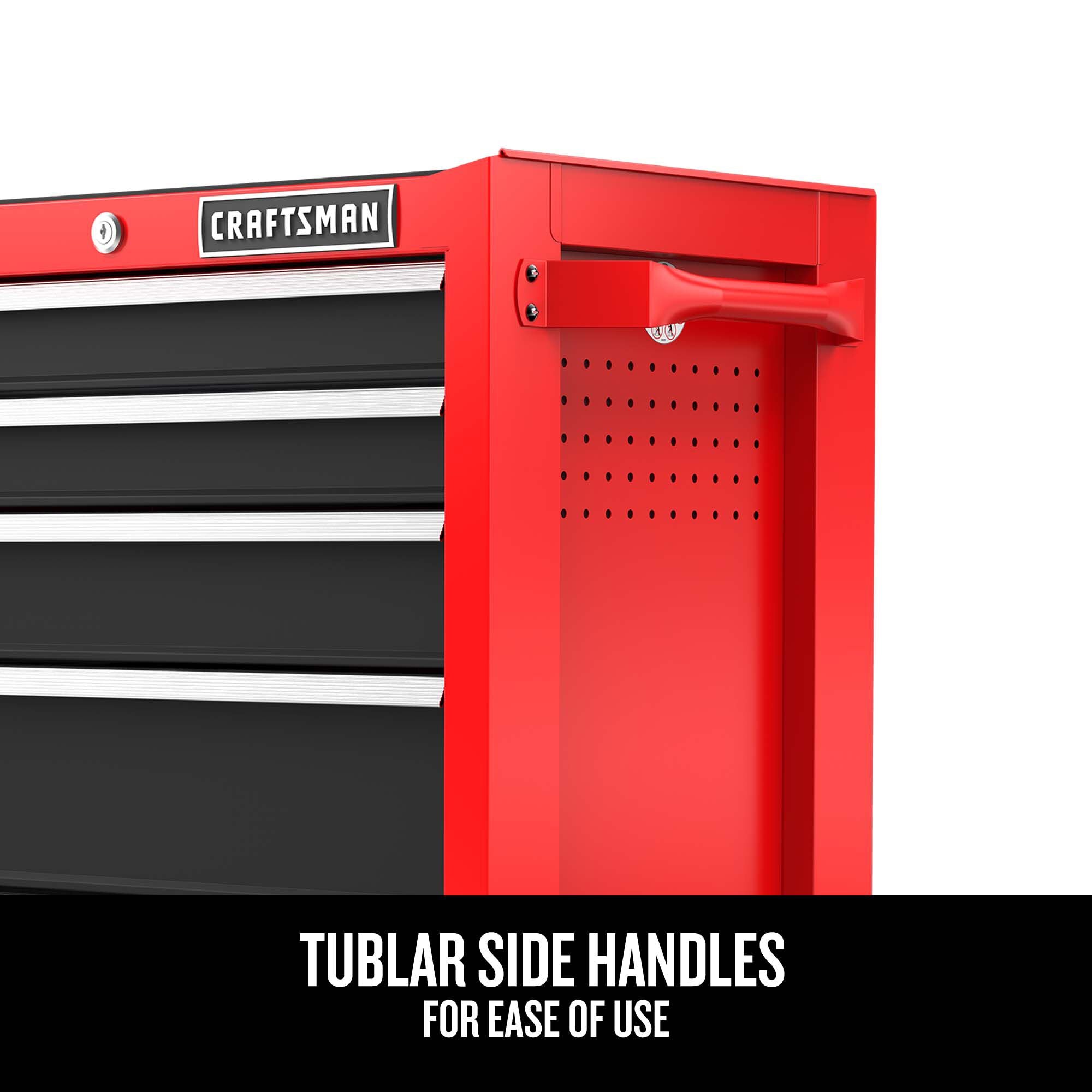 Graphic of CRAFTSMAN Storage: Cabinets & Chests Rolling highlighting product features