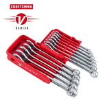 Graphic of CRAFTSMAN Wrenches: Combination highlighting product features