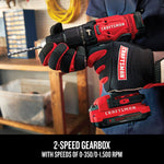 Graphic of CRAFTSMAN Drills: Compact highlighting product features