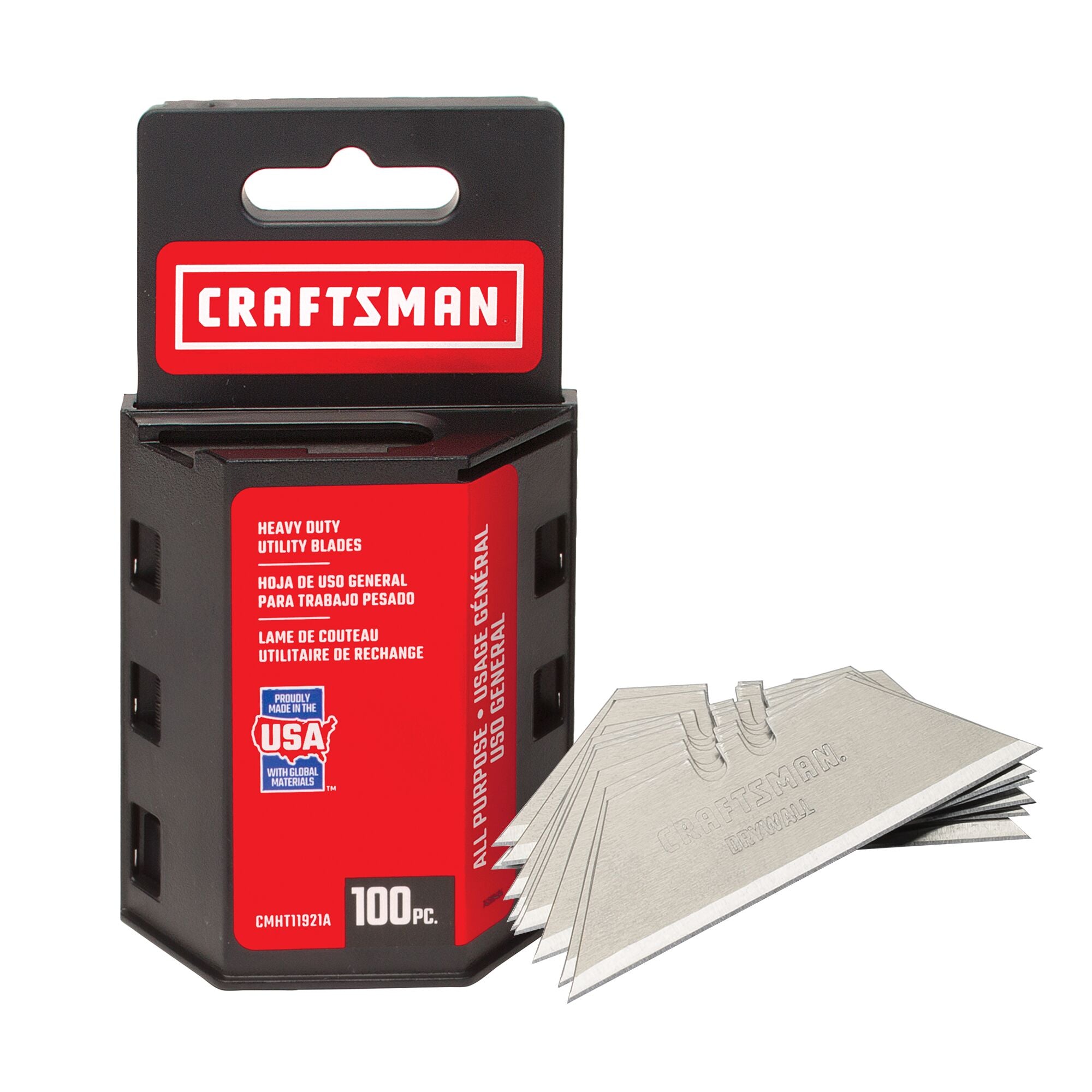 Craftsman Utility Blades, Heavy Duty, 100 Piece - 100 blades